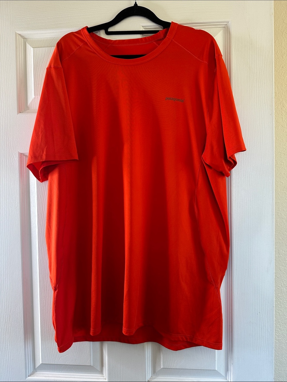 Patagonia Orange Shirt